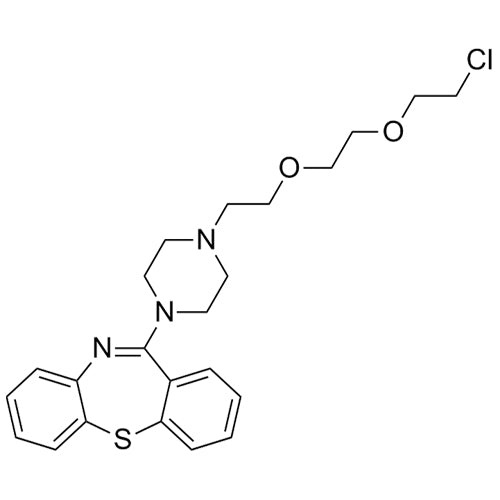 11-(4-(2-(2-(2-chloroethoxy)ethoxy)ethyl)piperazin-1-yl)dibenzo[b,f][1,4]thiazepine