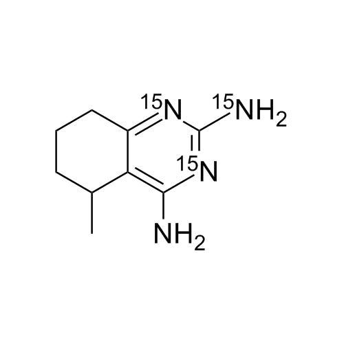 5-Methyl-5,6,7,8-Tetrahydroquinazoline-2,4-Diamine-15N3
