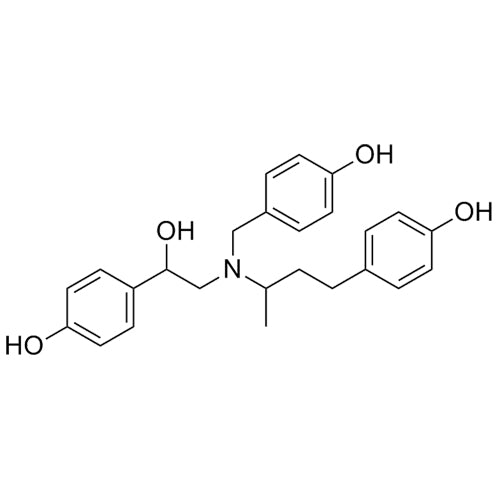 4-(1-hydroxy-2-((4-hydroxybenzyl)(4-(4-hydroxyphenyl)butan-2-yl)amino)ethyl)phenol