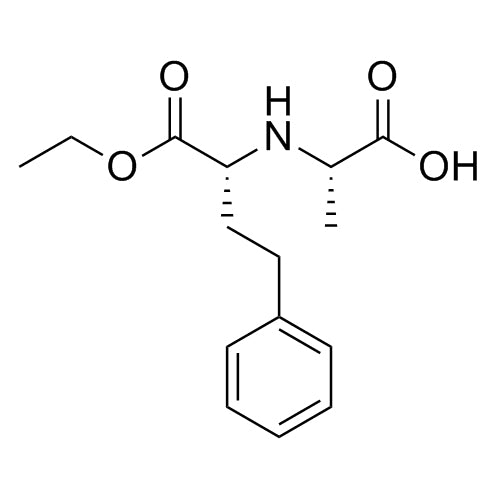 (S)-2-(((R)-1-ethoxy-1-oxo-4-phenylbutan-2-yl)amino)propanoic acid