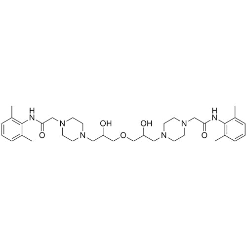 2,2'-(4,4'-(oxybis(2-hydroxypropane-3,1-diyl))bis(piperazine-4,1-diyl))bis(N-(2,6-dimethylphenyl)acetamide)