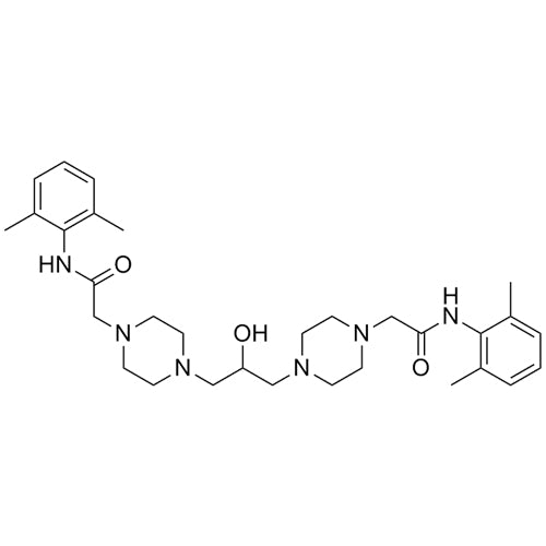 2,2'-(4,4'-(2-hydroxypropane-1,3-diyl)bis(piperazine-4,1-diyl))bis(N-(2,6-dimethylphenyl)acetamide)