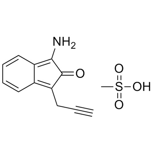 1-amino-3-(prop-2-yn-1-yl)-2H-inden-2-one methanesulfonate