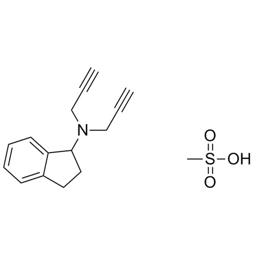 N,N-di(prop-2-yn-1-yl)-2,3-dihydro-1H-inden-1-amine methanesulfonate