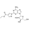 ethyl 1-(6-amino-9-((2R,3R,4S,5R)-3,4-dihydroxy-5-(hydroxymethyl)tetrahydrofuran-2-yl)-9H-purin-2-yl)-1H-pyrazole-4-carboxylate