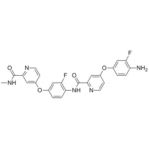 4-(4-amino-3-fluorophenoxy)-N-(2-fluoro-4-((2-(methylcarbamoyl)pyridin-4-yl)oxy)phenyl)picolinamide