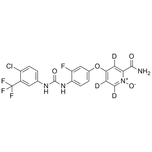 N-Desmethyl Regorafenib-d3 N-Oxide