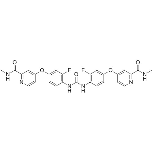 4,4'-(((carbonylbis(azanediyl))bis(3-fluoro-4,1-phenylene))bis(oxy))bis(N-methylpicolinamide)