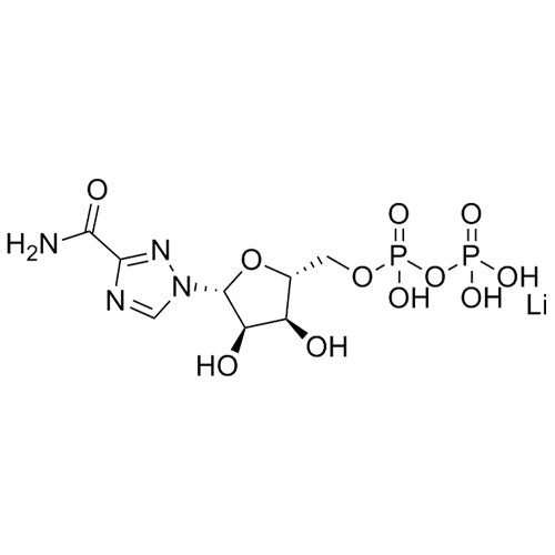 Ribavirin 5'-Diphosphate Lithium Salt