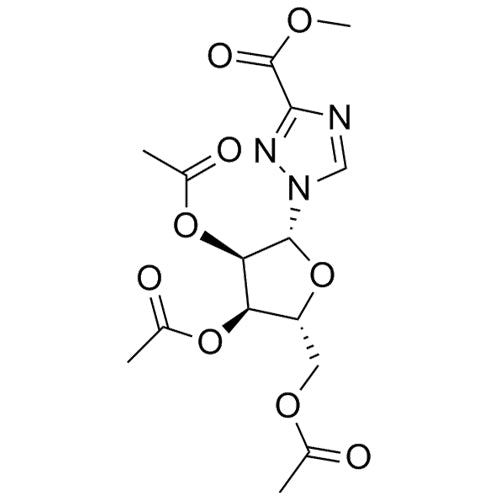 (2R,3R,4R,5R)-2-(acetoxymethyl)-5-(3-(methoxycarbonyl)-1H-1,2,4-triazol-1-yl)tetrahydrofuran-3,4-diyl diacetate