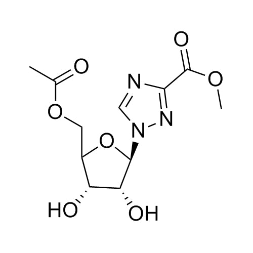 methyl 1-((2R,3R,4S)-5-(acetoxymethyl)-3,4-dihydroxytetrahydrofuran-2-yl)-1H-1,2,4-triazole-3-carboxylate