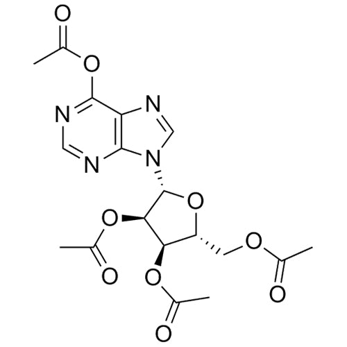 (2R,3R,4R,5R)-2-(6-acetoxy-9H-purin-9-yl)-5-(acetoxymethyl)tetrahydrofuran-3,4-diyl diacetate
