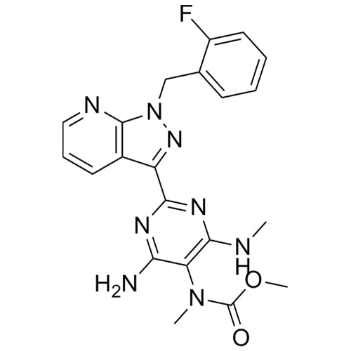 methyl (4-amino-2-(1-(2-fluorobenzyl)-1H-pyrazolo[3,4-b]pyridin-3-yl)-6-(methylamino)pyrimidin-5-yl)(methyl)carbamate