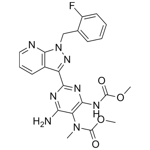 methyl (4-amino-2-(1-(2-fluorobenzyl)-1H-pyrazolo[3,4-b]pyridin-3-yl)-6-((methoxycarbonyl)amino)pyrimidin-5-yl)(methyl)carbamate