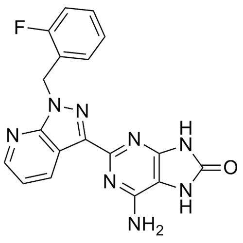 6-amino-2-(1-(2-fluorobenzyl)-1H-pyrazolo[3,4-b]pyridin-3-yl)-7H-purin-8(9H)-one