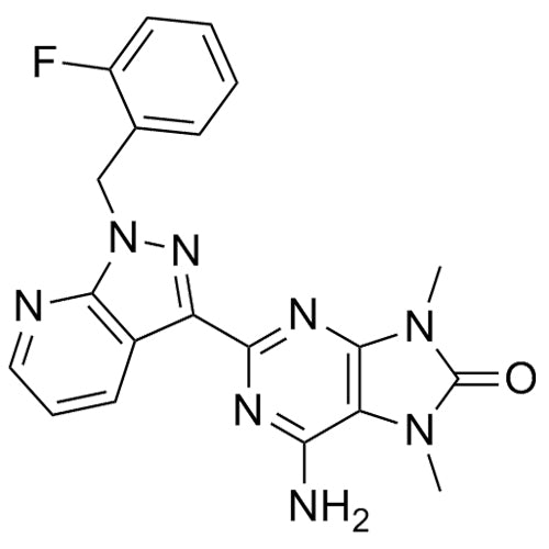 6-amino-2-(1-(2-fluorobenzyl)-1H-pyrazolo[3,4-b]pyridin-3-yl)-7,9-dimethyl-7H-purin-8(9H)-one