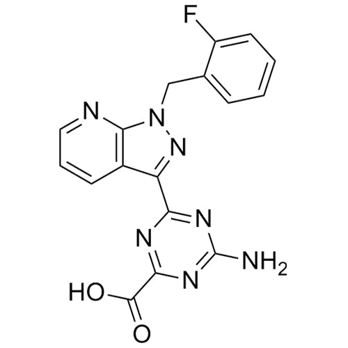 4-amino-6-(1-(2-fluorobenzyl)-1H-pyrazolo[3,4-b]pyridin-3-yl)-1,3,5-triazine-2-carboxylic acid