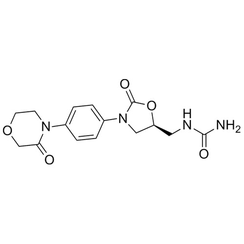 (S)-1-((2-oxo-3-(4-(3-oxomorpholino)phenyl)oxazolidin-5-yl)methyl)urea