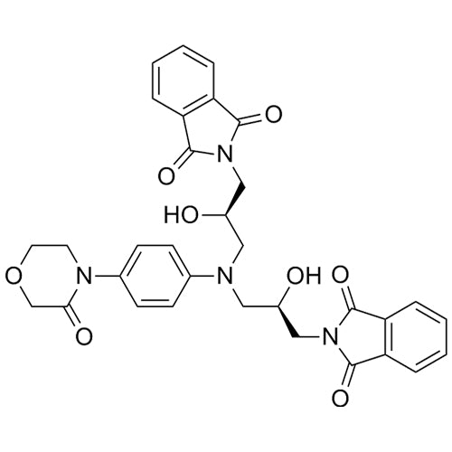 2,2'-((2R,2'R)-((4-(3-oxomorpholino)phenyl)azanediyl)bis(2-hydroxypropane-3,1-diyl))bis(isoindoline-1,3-dione)