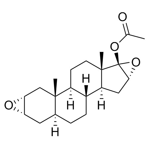 2α,3α:16α,17α-Diepoxy-17β-acetoxy-5α-androstane