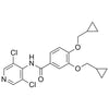 3,4-bis(cyclopropylmethoxy)-N-(3,5-dichloropyridin-4-yl)benzamide