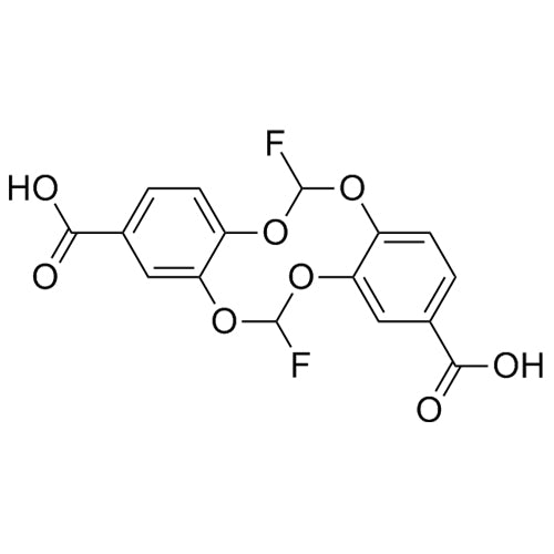 6,13-difluorodibenzo[d,i][1,3,6,8]tetraoxecine-2,10-dicarboxylic acid