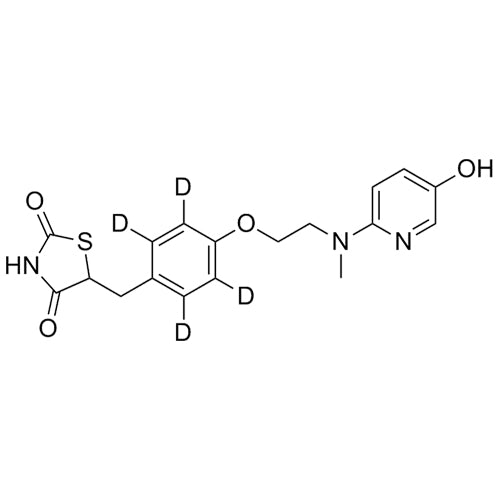 5-Hydroxy Rosiglitazone-d4 (Phenyl-d4)