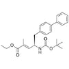 (R)-ethyl 5-([1,1'-biphenyl]-4-yl)-4-((tert-butoxycarbonyl)amino)-2-methylpent-2-enoate