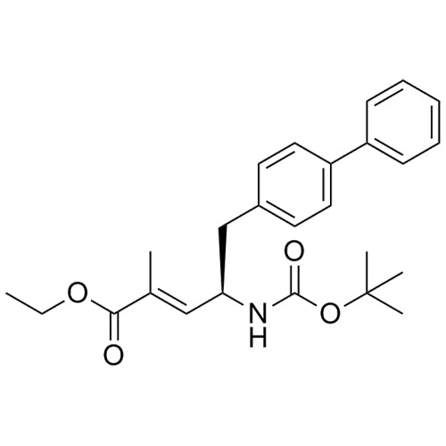 (R)-ethyl 5-([1,1'-biphenyl]-4-yl)-4-((tert-butoxycarbonyl)amino)-2-methylpent-2-enoate