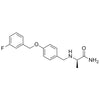 (R)-2-((4-((3-fluorobenzyl)oxy)benzyl)amino)propanamide