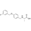 (S)-2-((4-((3-fluorobenzyl)oxy)benzyl)amino)propanoic acid