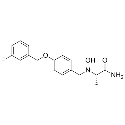 (S)-2-((4-((3-fluorobenzyl)oxy)benzyl)(hydroxy)amino)propanamide