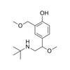 4-(2-(tert-butylamino)-1-methoxyethyl)-2-(methoxymethyl)phenol