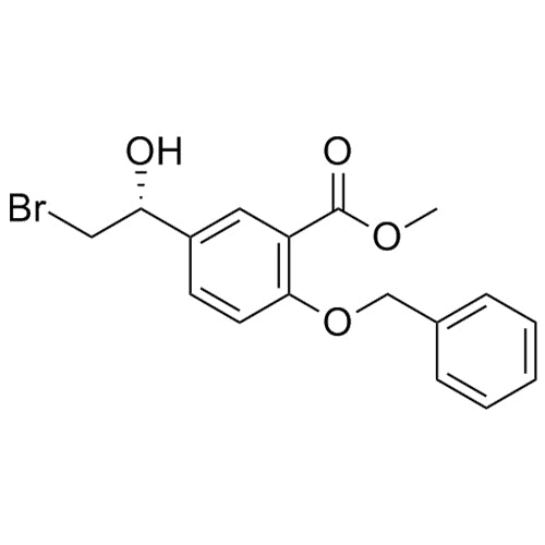 (R)-methyl 2-(benzyloxy)-5-(2-bromo-1-hydroxyethyl)benzoate