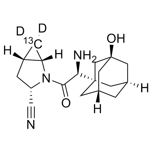 Saxagliptin-13C-d2 HCl