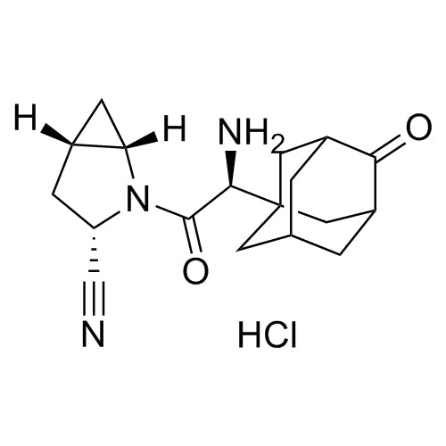 (1S,3S,5S)-2-((S)-2-amino-2-(4-oxoadamantan-1-yl)acetyl)-2-azabicyclo[3.1.0]hexane-3-carbonitrile hydrochloride