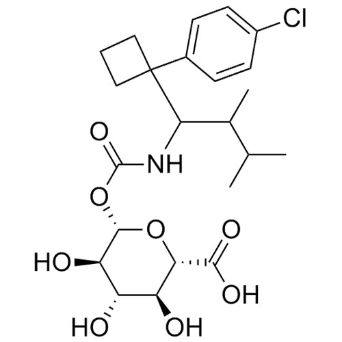 (2S,3S,4S,5R,6S)-6-(((1-(1-(4-chlorophenyl)cyclobutyl)-2,3-dimethylbutyl)carbamoyl)oxy)-3,4,5-trihydroxytetrahydro-2H-pyran-2-carboxylic acid