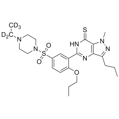 Propoxyphenyl Thiohomosidenafil-d5