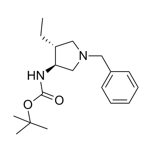 tert-butyl ((3S,4R)-1-benzyl-4-ethylpyrrolidin-3-yl)carbamate