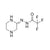 (E)-2,2,2-trifluoro-N'-(piperazin-2-ylidene)acetohydrazide