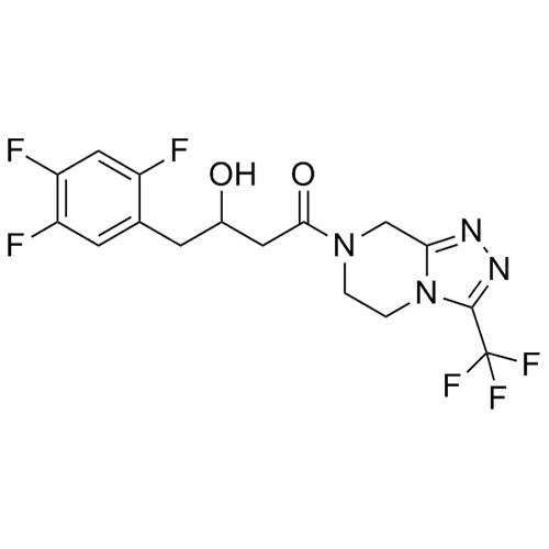 3-hydroxy-1-(3-(trifluoromethyl)-5,6-dihydro-[1,2,4]triazolo[4,3-a]pyrazin-7(8H)-yl)-4-(2,4,5-trifluorophenyl)butan-1-one