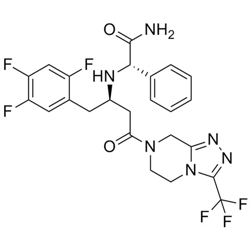 (S)-2-(((R)-4-oxo-4-(3-(trifluoromethyl)-5,6-dihydro-[1,2,4]triazolo[4,3-a]pyrazin-7(8H)-yl)-1-(2,4,5-trifluorophenyl)butan-2-yl)amino)-2-phenylacetamide