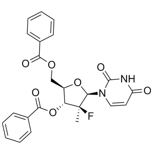 ((2R,3R,4S,5R)-3-(benzoyloxy)-5-(2,4-dioxo-3,4-dihydropyrimidin-1(2H)-yl)-4-fluoro-4-methyltetrahydrofuran-2-yl)methyl benzoate