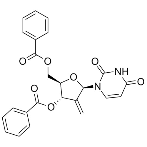 ((2R,3S,5R)-3-(benzoyloxy)-5-(2,4-dioxo-3,4-dihydropyrimidin-1(2H)-yl)-4-methylenetetrahydrofuran-2-yl)methyl benzoate
