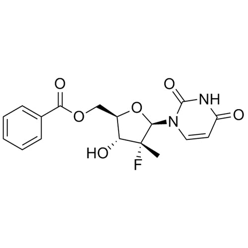 ((2R,3R,4R,5R)-5-(2,4-dioxo-3,4-dihydropyrimidin-1(2H)-yl)-4-fluoro-3-hydroxy-4-methyltetrahydrofuran-2-yl)methyl benzoate