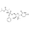 (S)-isopropyl 2-(((S)-(((2R,3S,4S,5S)-5-(2,4-dioxo-3,4-dihydropyrimidin-1(2H)-yl)-4-fluoro-3-hydroxy-4-methyltetrahydrofuran-2-yl)methoxy)(phenoxy)phosphoryl)amino)propanoate
