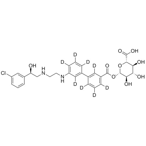 Solabegron Acyl Glucuronide-d8