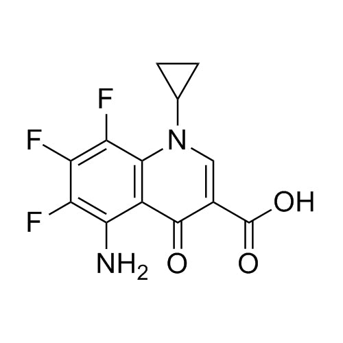 5-amino-1-cyclopropyl-6,7,8-trifluoro-4-oxo-1,4-dihydroquinoline-3-carboxylic acid