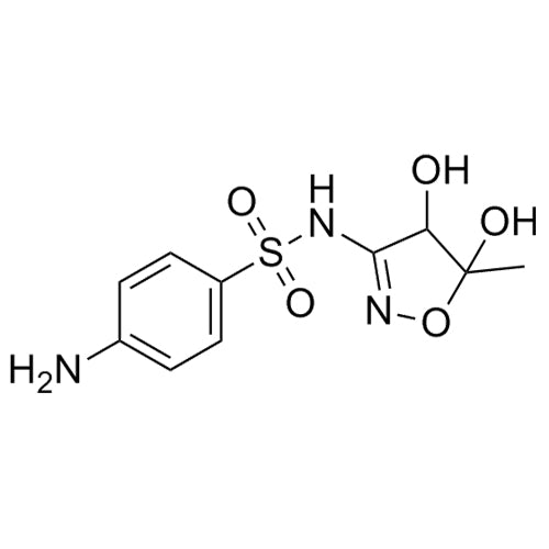 4-amino-N-(4,5-dihydroxy-5-methyl-4,5-dihydroisoxazol-3-yl)benzenesulfonamide