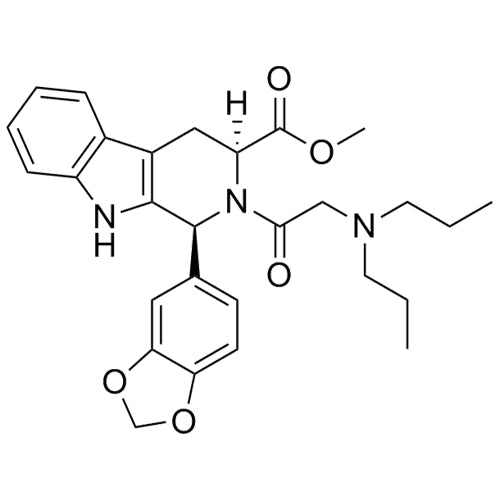 (1S,3S)-methyl 1-(benzo[d][1,3]dioxol-5-yl)-2-(2-(dipropylamino)acetyl)-2,3,4,9-tetrahydro-1H-pyrido[3,4-b]indole-3-carboxylate